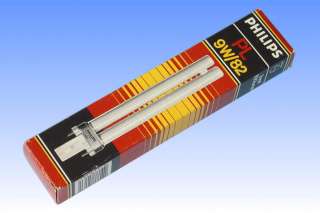 Philips 9W Pl Twin Tube 2 Pin Fluorescent Lamp   2700K  