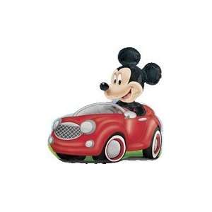  28 Mickey Mouse Driving Car   Mylar Balloon Foil Health 