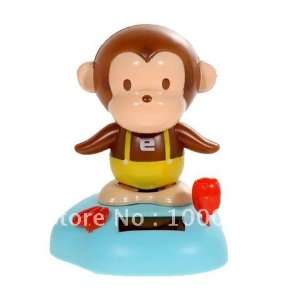   /lots shipping solar power head shaking monkey doll toy Toys & Games