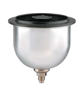 Binks BIN 81 381 Aluminum Gravity Feed Cup, 8 oz.  