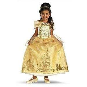 Beauty Beast Belle Child Princess Prestige Costume Toddler 3 4T  