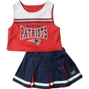  New England Patriots Girls 7 16 2 Pc Cheerleader Jumper 