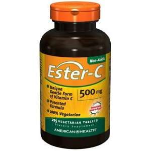  American Health   Ester C 500mg 225 VegTabs Health 