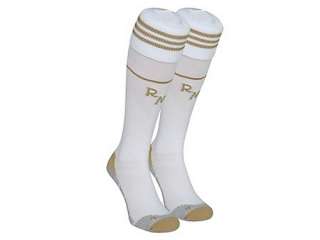 GREAL11: Real Madrid brand new home Adidas soccer socks  