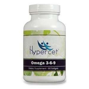 Hypercet Omega 3 6 9 Supplement   Omega Fatty Acid Pill with Omega 3 