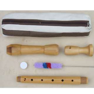 8hole Maple Wooden alto recorder BAROQUEgreat wood+tone  