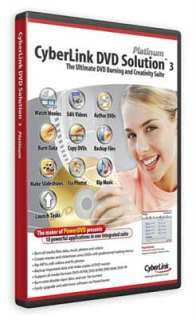 CYBERLINK DVD Solution 3   Power Director Producer NEW  