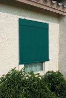 Traditional Retractable Window Awning Green Awnings  