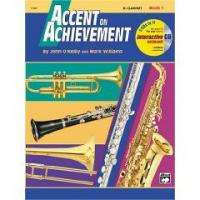 NEW Accent On Achievement Method Book 1   Clarinet  