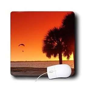   Florene Tropical Sunset   Sunset Parasailing   Mouse Pads Electronics