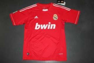 This is a new real madrid #7 Ronaldo red soccer jersey 2012. size 