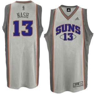   Phoenix Suns #13 Steve Nash Ash Glacier Swingman Basketball Jersey