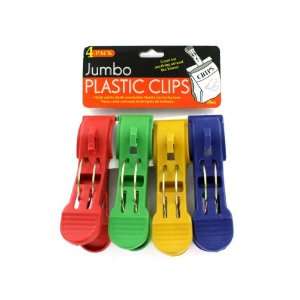   Pack Each Jumbo Plastic Clips (Each) By Bulk Buys 