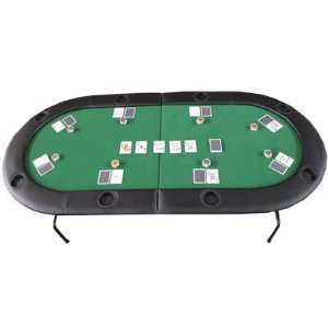  73 Casino Poker Table Folding Legs+1000 Poker Chip Set 