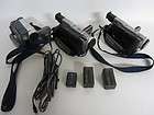 sony handycam camcorders 2 dcr tr103 and 1 dcr trv260 all working
