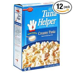 Tuna Helper, Creamy Pasta, 8.25 Ounce Boxes (Pack of 12)  