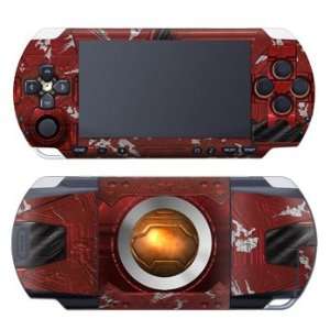   Red Design Decorative Protector Skin Decal Sticker for Sony PSP Game