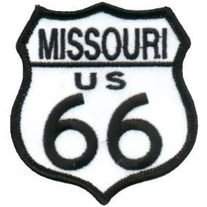 ROUTE 66 Missouri Patriot Embroidered Biker Vest Patch 