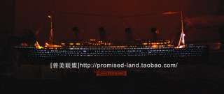 360 Titanic kit passenger liner ship model with light  
