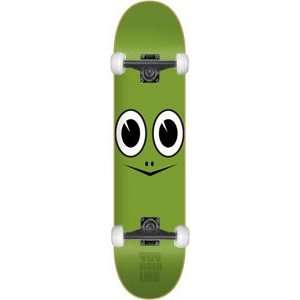  Toy Machine Turtle Face Complete Skateboard   7.75 Green w 