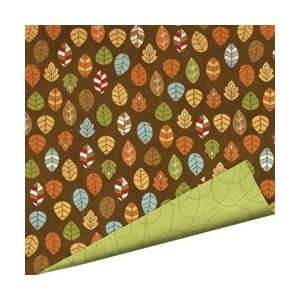 Imaginisce Apple Cider Spot UV Double Sided Cardstock 12X12 Changing 