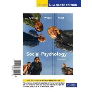  Social Psychology, Books a la Carte Edition (7th Edition 