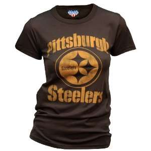  Pittsburgh Steelers Womens Retro Vintage T Shirt Sports 