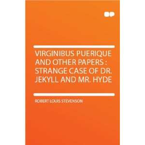   Strange Case of Dr. Jekyll and Mr. Hyde Robert Louis Stevenson Books