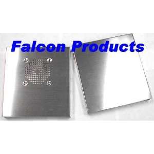 Falcon Products Chrome Plated DX Style CB Ham Radio Covers 
