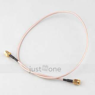 5x 50cm SMA Male to male RF WLAN Antenna Pigtail RG316 Coaxial Cable w 