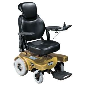   Wheel Drive Powered Wheelchair with Captains