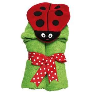 Lady Bug Tubbie Hooded Towel   Personalized Baby