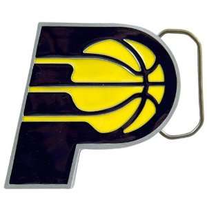   : NBA Indiana Pacers Pewter Team Logo Belt Buckle: Sports & Outdoors