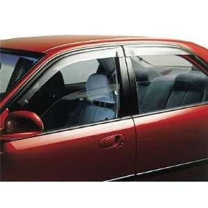   EGR 644651 WindowVisors Dark Smoke 4 Piece Window Visors Automotive