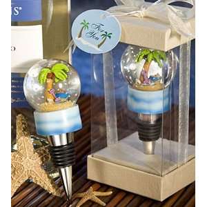 Bridal Shower / Wedding Favors  Water Globe Bottle Stopper Favors (24 