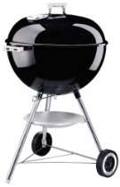 Webjazz BBQ   Weber 741001 22.5 Inch One Touch Silver Kettle Grill 