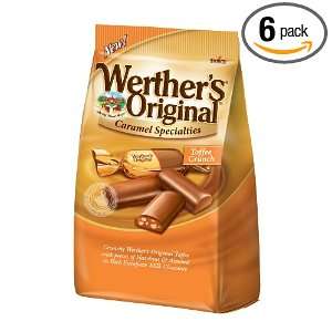 Werthers Original Caramel Specialties Toffee Crunch, 4.8 Ounce (Pack 