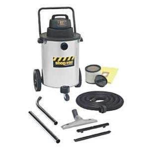 ShopVac 9254610 Industrial Wet/Dry Vacuum   15 Gallon Stainless, 6.5 
