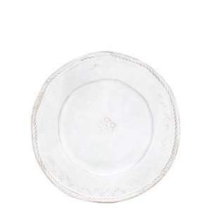  Vietri Bellezza White Dinner Plate: Kitchen & Dining
