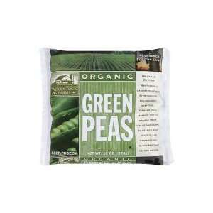  Woodstock Farms Organic Green Peas, 10 oz, (pack of 3 